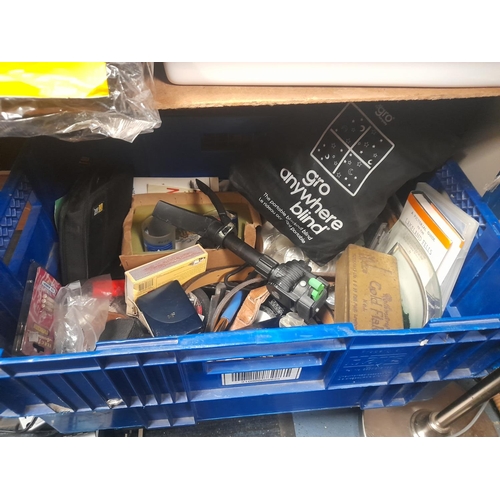 36 - Box Of Mixed Items, Snorkel, Make Up Etc