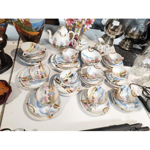 519 - Decorative Oriental Teaset