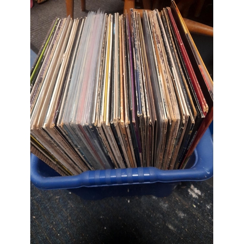 98 - Box Of Lp Records Rock/Prog/Pop Beatles/Rolling Stones