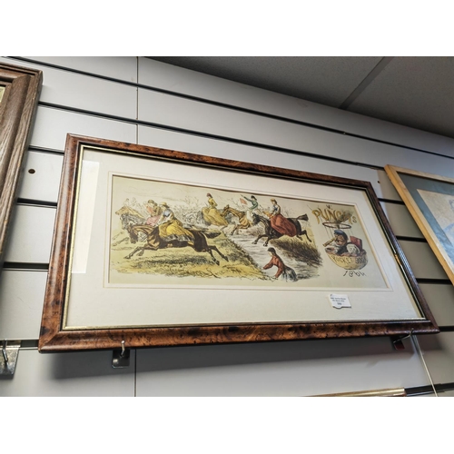 104 - Framed And Glazed 1864 Punch Print