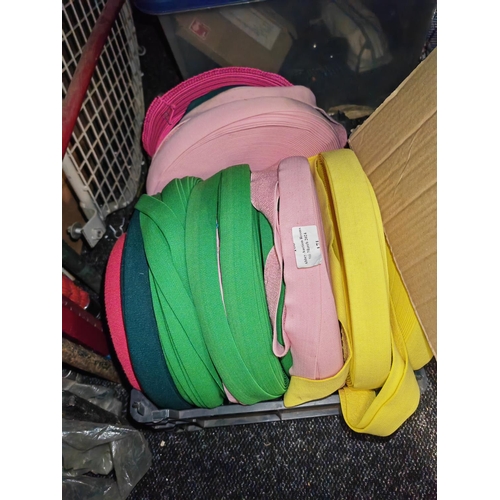 171 - Tray Of 12 X 25Mtr Rolls Of Coloured 1