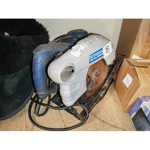 204 - Energiser 1300W 185Mm Circular Saw Mains Working