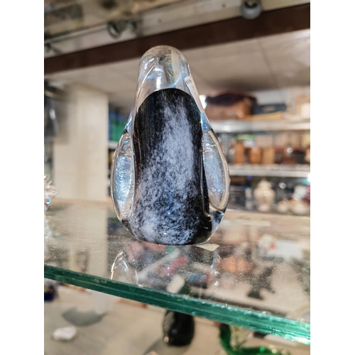 321 - Glass Penguin Ornament