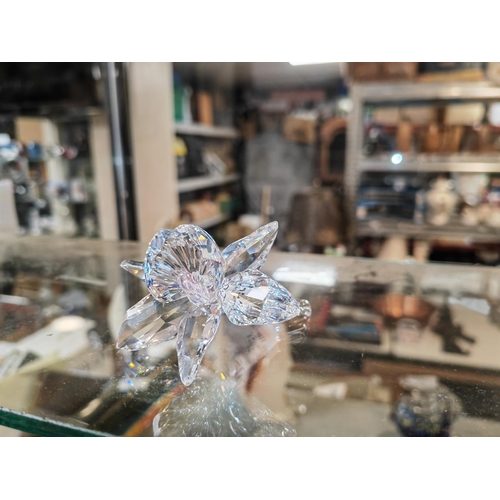 325 - Swarovski Orchid Ornament