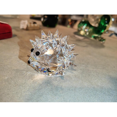 341 - Large Swarovski Hedgehog