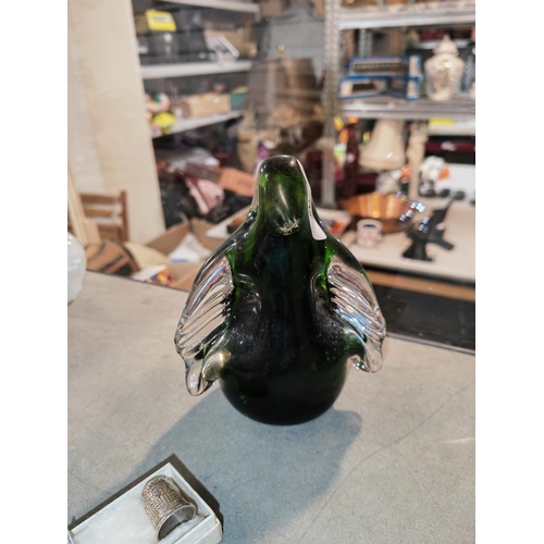 343 - Large Murano Glass Penguin