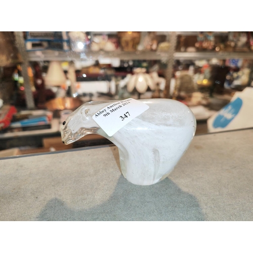 347 - Dynasty Gallery White Polar Bear Ornament
