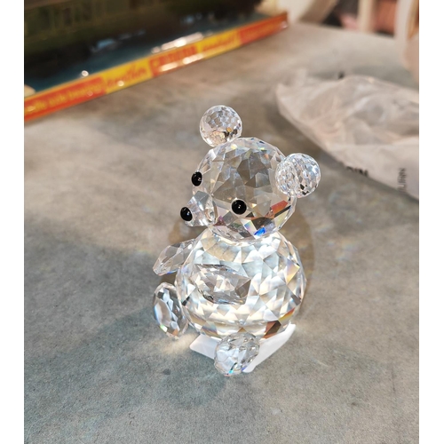 357 - Large Swarovski Teddy Ornament