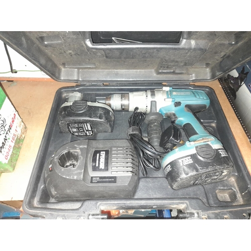 37 - Erbauer 18V Cordless Drill Working