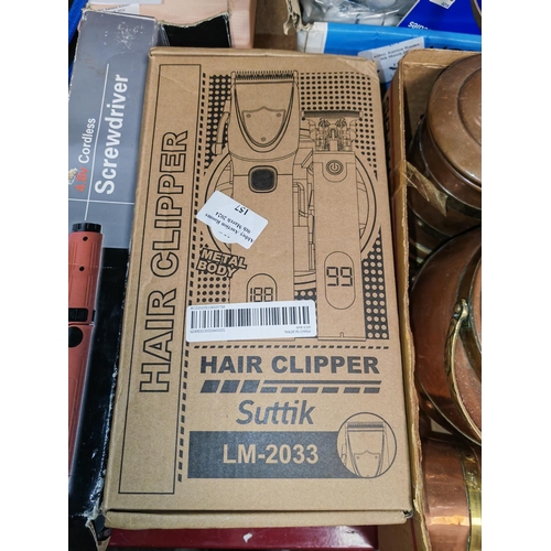 157 - Pair Of Hair Clippers Unused In Box