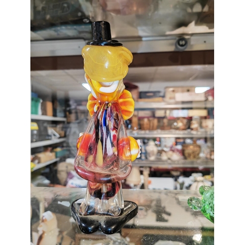 324 - Murano Glass Clown