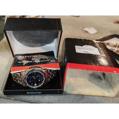 360 - Accurist Men'S Watch In Box