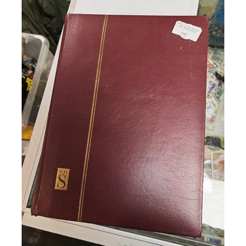 542 - Maroon Stamp Album Of British Africa Early Stamps - Mod