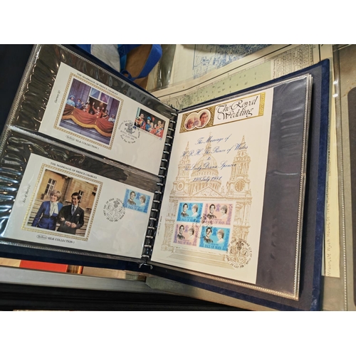 549 - Stamp Album Of Covers Marriage Of Prince Of Wales