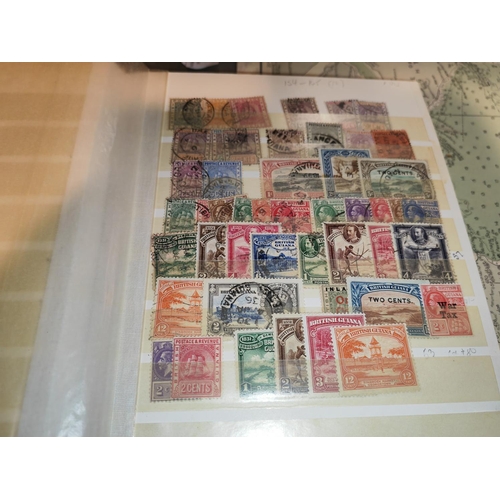 555 - Stock Book  M & V Early Cw To 2930'S Stamps