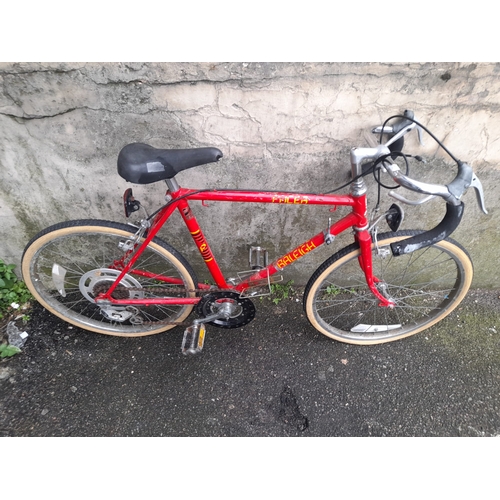 672 - Vintage Childs Raleigh Racing Bike