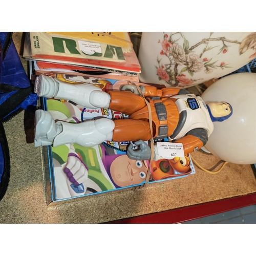 627 - Rare Buzz Lightyear + Book set