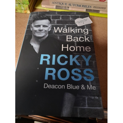 4 - Signed Ricky Ross Walking Back Beacon Blue Book