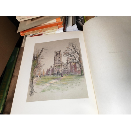 7 - Book On Cathedrals And Abbey'S And Churches Of England With Cecil Aldin Pictures