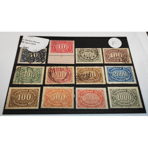 390 - Pre War German Stamps