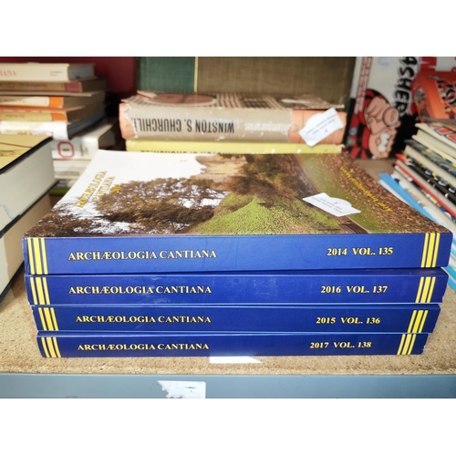 5 - 4 Vols Of Archaeologia Cantiana Books 2014-2017