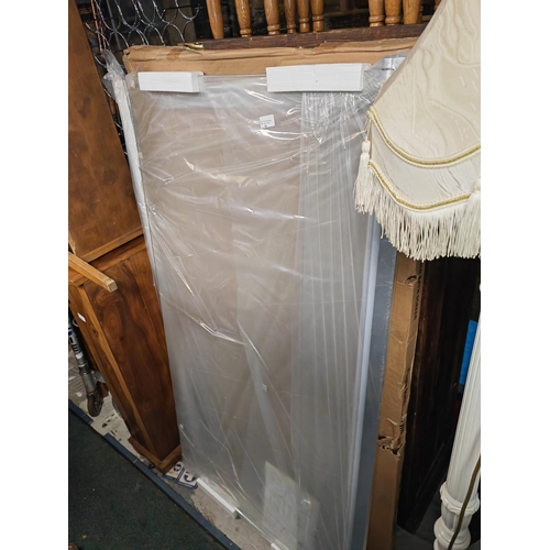 50 - Unused Shower Door With Packaging