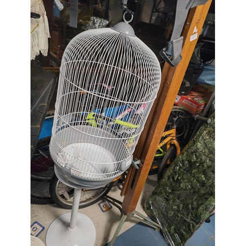 55 - Bird Cage On Stand