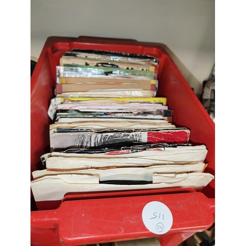 139 - Small Crate Of 45 Single Records