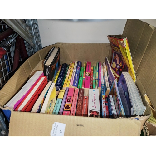 147 - Box Of Children'S Books Including Jacqueline Wilson