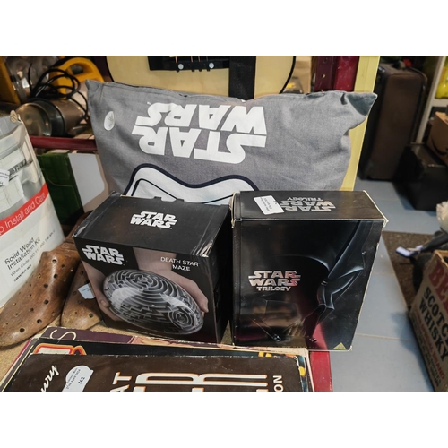 265 - 3 Star Wars Items Including Pillow