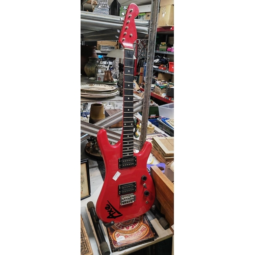 428 - Axe Electric Guitar Need Restringing