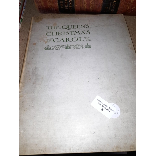 8 - 1905 The Queens Christmas Carol Book Inc All Authors Signature Copies