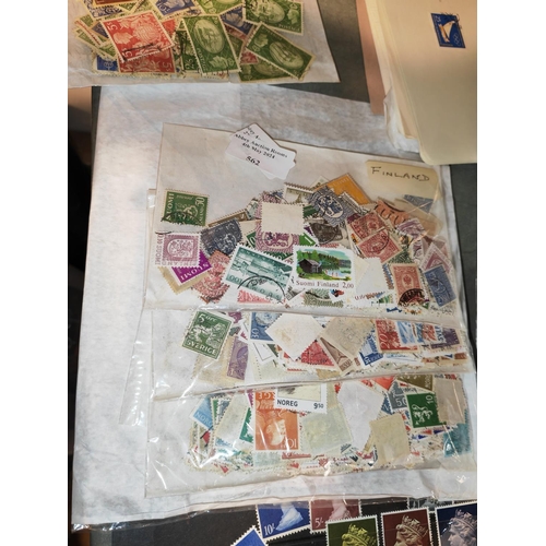 562 - Scandinavian Stamps In Packets