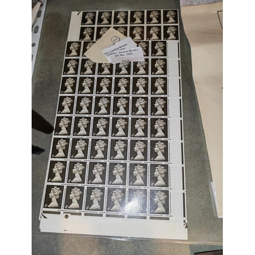 563 - 4D Sheet Of Stamps