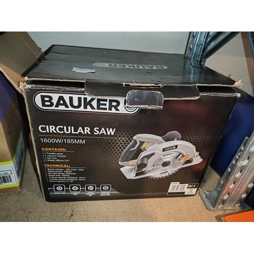 625 - Bauker Circular Saw In Box