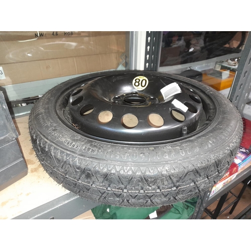 65 - Emergency Wheel And Tyre