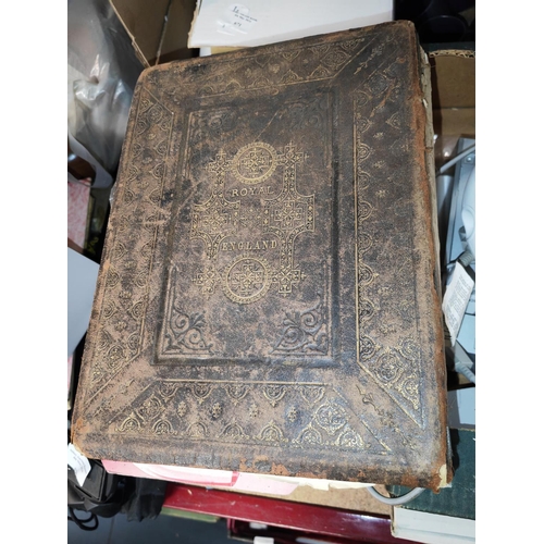 653 - Royal History - Antique Book