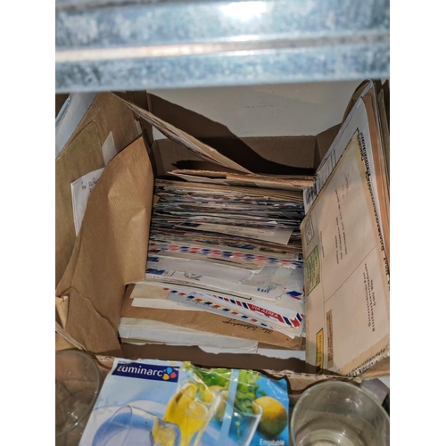 671 - Box Containing 100'S Of Commercial Covers From All Around The World