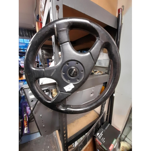 74 - Momo Subaru Steering Wheel (Detachable - Pre Airbag)