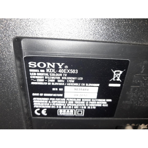 99 - Sony Bravia 40