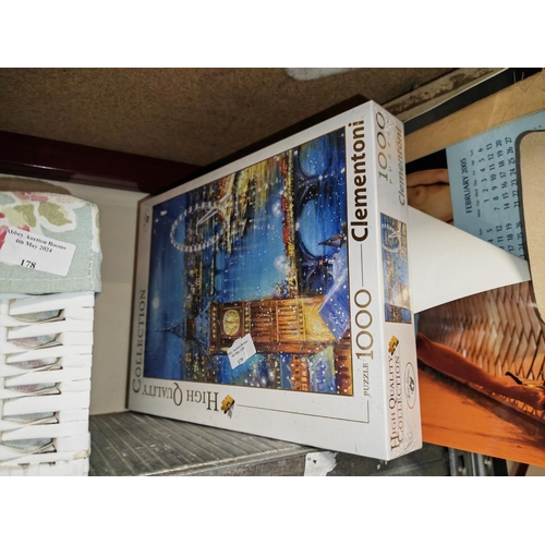 179 - 2 Vintage Calendars And A Jigsaw Puzzle