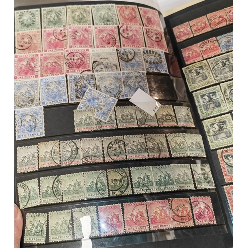 404 - Folder Of Barbados Stamps