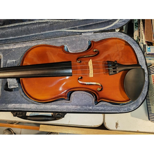 530 - Stagg Violin With Bow In Case