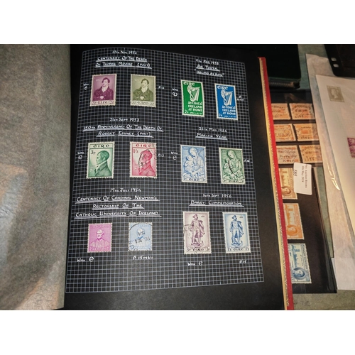 574 - Album Of Irish Stamps