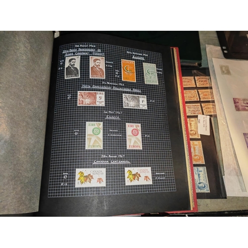 574 - Album Of Irish Stamps