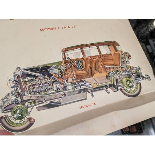 596 - 1930 Pop Up/Cut Away Car Book