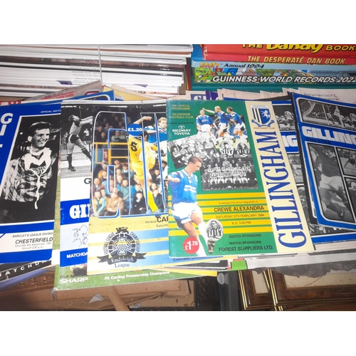 13 - Selection Of Football Programmes Various Teams Including Gillingham