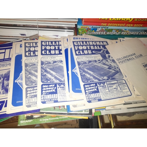 13 - Selection Of Football Programmes Various Teams Including Gillingham