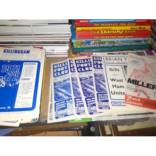 13 - Selection Of Football Programmes Various Teams Including Gillingham