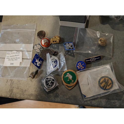 331 - Bag Of Girl Guide Badges And Others